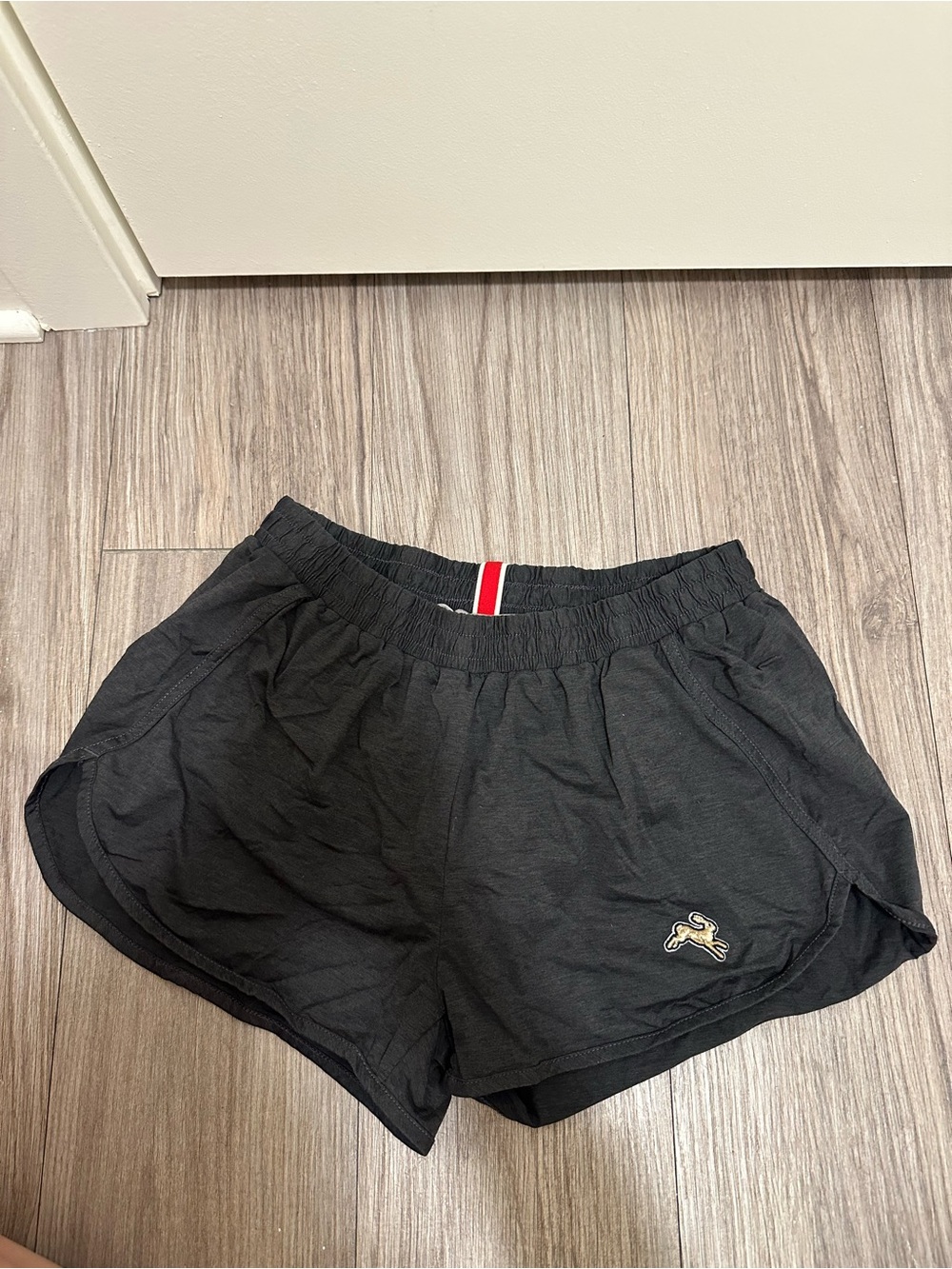 Tracksmith Charcoal Grey Session Shorts